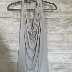 Light grey Halter top